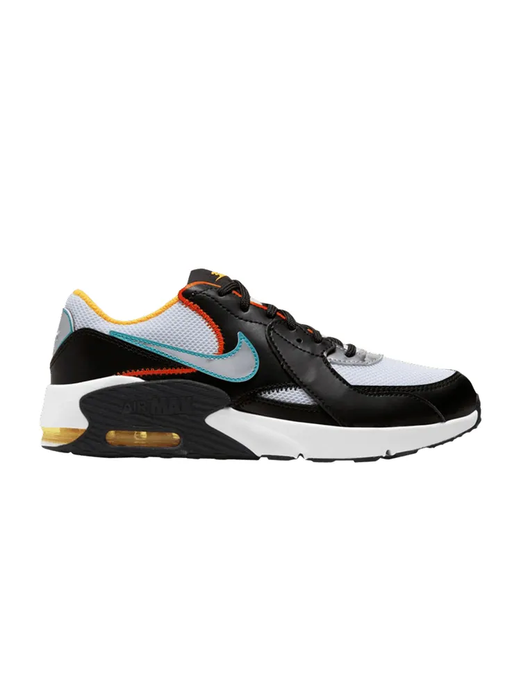 Кроссовки Nike Air Max Excee D2N GS 'Black Laser Chrome' — изображение 1 из 1, белый//черный/оранжевый