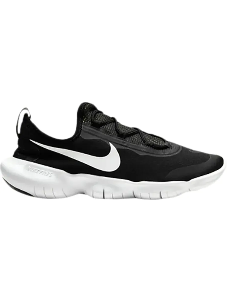 Кроссовки Nike Free RN 5.0 2020 GS 'Black White' — изображение 1 из 1, черный
