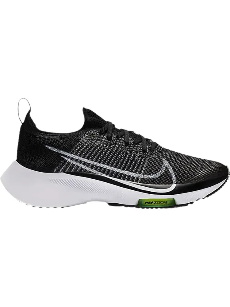 Кроссовки Nike Air Zoom Tempo Flyknit GS 'Black White Volt' — изображение 1 из 1, черный