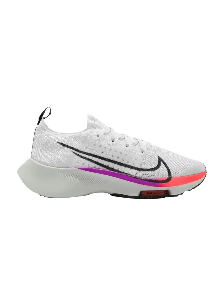 Кроссовки Air Zoom Turbo Flyknit GS 'White Hyper Violet' — изображение 1 из 1, белый фиолетовый