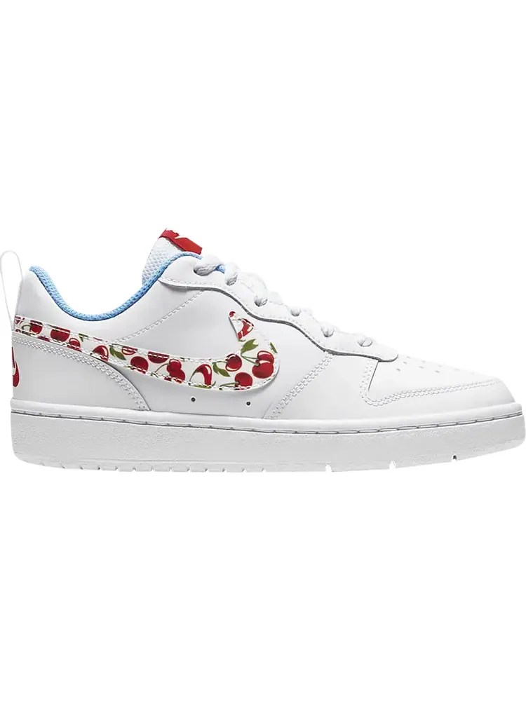 Кроссовки Nike Court Borough Low 2 BG 'White Cherry' — изображение 1 из 1, белый