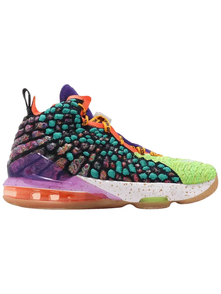 Кроссовки Nike LeBron 17 GS 'What The' — изображение 1 из 1, мульти