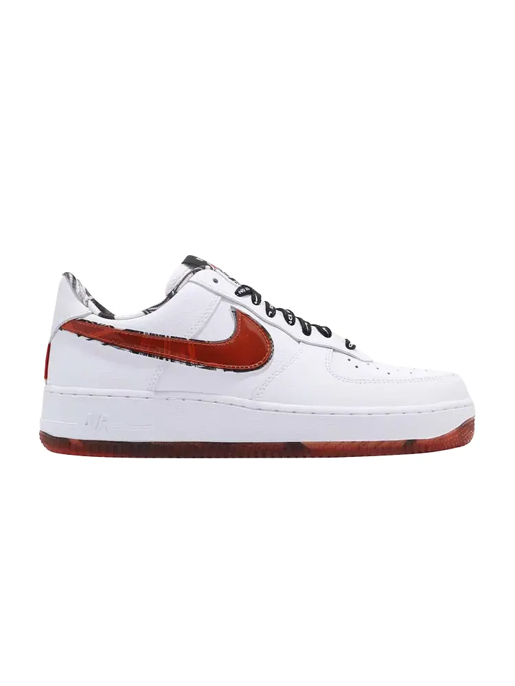 Кроссовки Nike Air Force 1 07 LV8 'White Red' — изображение 1 из 1, белый