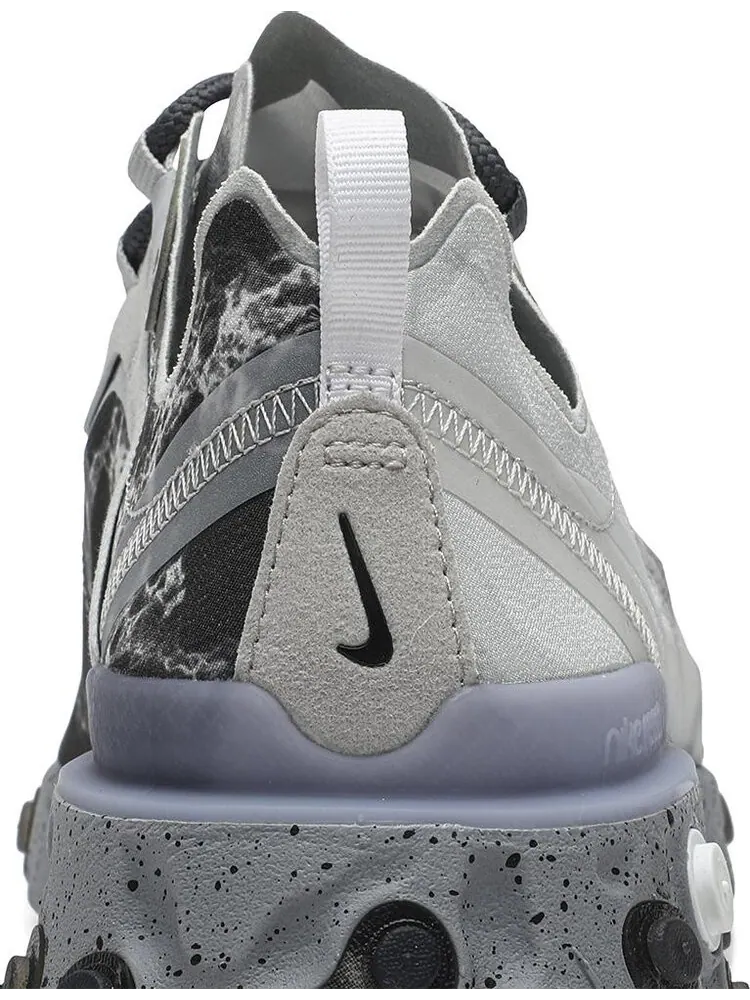 Кроссовки Nike Kendrick Lamar x React Element 55 'Pure Platinum' — изображение 7 из 8, серебряный