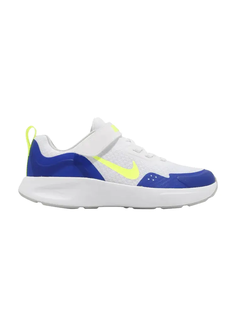 Кроссовки Nike Wearallday PS 'White Volt Royal' — изображение 1 из 1, белый///серый