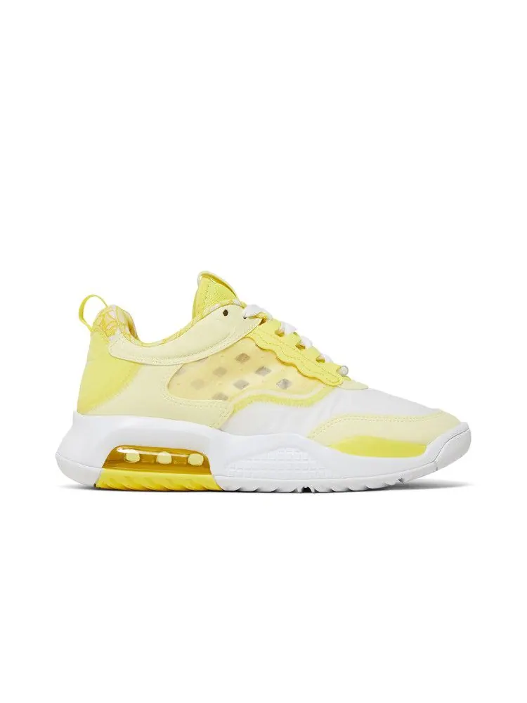 Кроссовки Nike Jordan Air Max 200 GS 'Dynamic Yellow' — изображение 2 из 9, желтый/белый