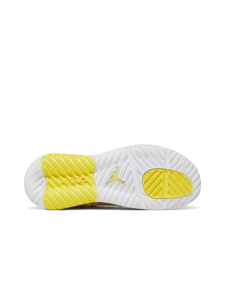 Кроссовки Nike Jordan Air Max 200 GS 'Dynamic Yellow' — изображение 5 из 9, желтый/белый