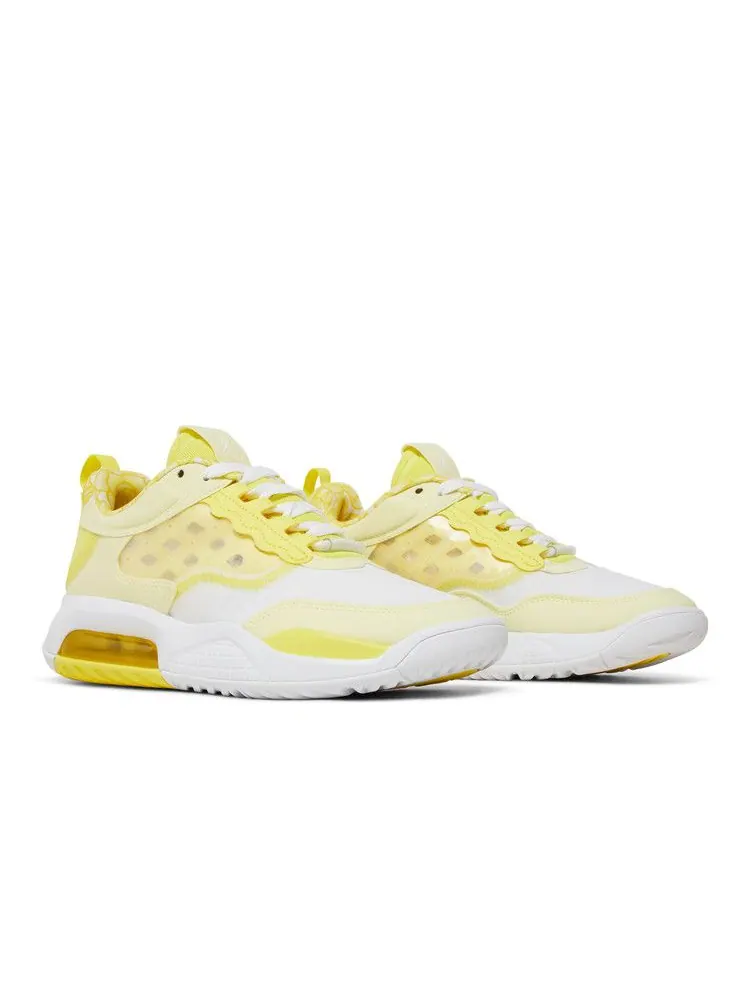 Кроссовки Nike Jordan Air Max 200 GS 'Dynamic Yellow' — изображение 9 из 9, желтый/белый