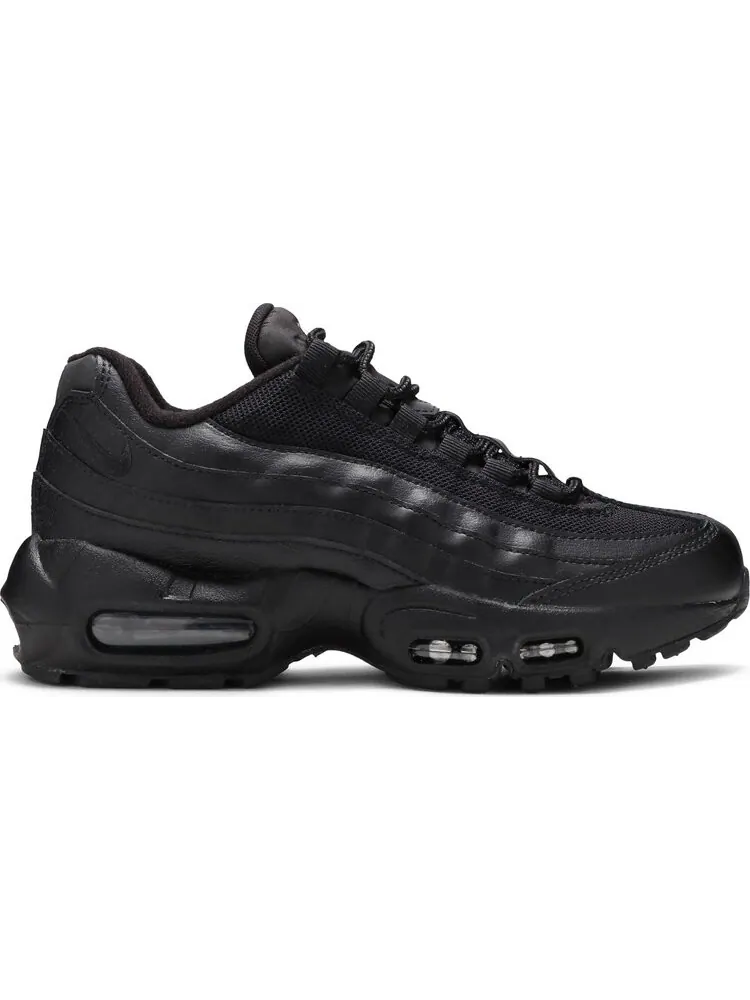 Кроссовки Nike Air Max 95 Recraft GS 'Triple Black' — изображение 1 из 8, черный