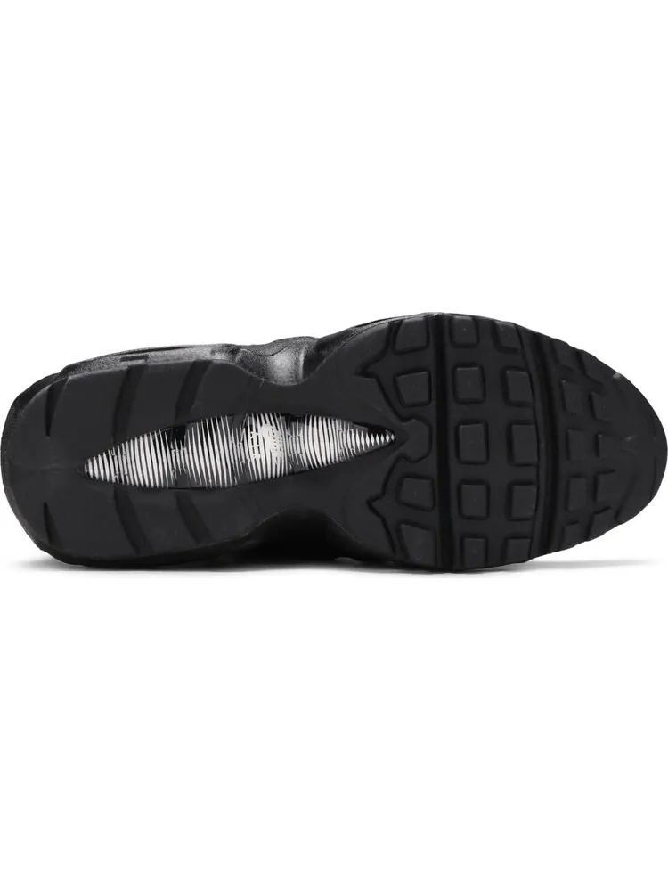 Кроссовки Nike Air Max 95 Recraft GS 'Triple Black' — изображение 4 из 8, черный
