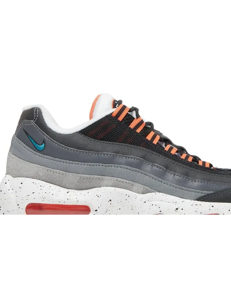 Кроссовки Nike Air Max 95 Recraft GS 'Black Aquamarine' — изображение 2 из 8, черный