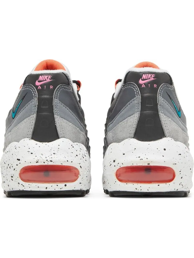 Кроссовки Nike Air Max 95 Recraft GS 'Black Aquamarine' — изображение 6 из 8, черный