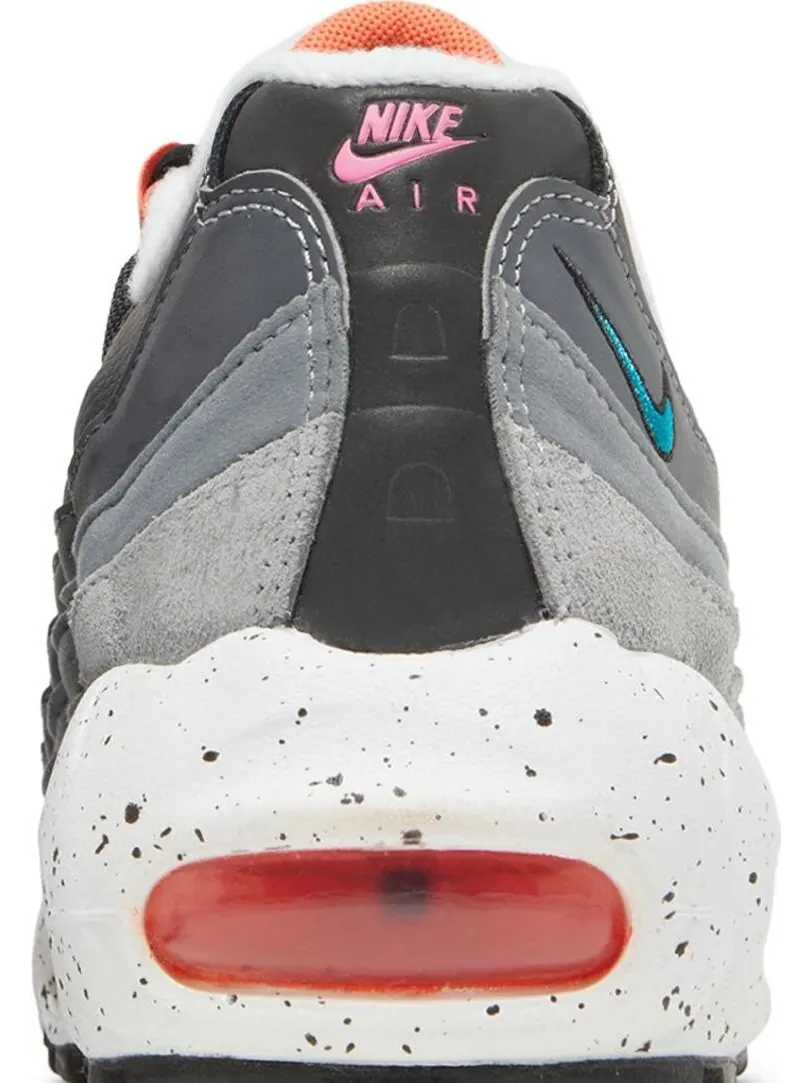 Кроссовки Nike Air Max 95 Recraft GS 'Black Aquamarine' — изображение 7 из 8, черный