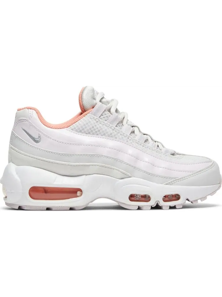 Кроссовки Nike Air Max 95 Recraft GS 'Light Violet Crimson Bliss' — изображение 1 из 8, белый