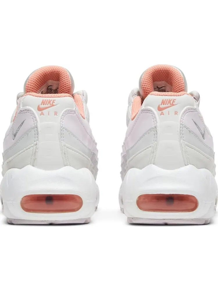 Кроссовки Nike Air Max 95 Recraft GS 'Light Violet Crimson Bliss' — изображение 6 из 8, белый