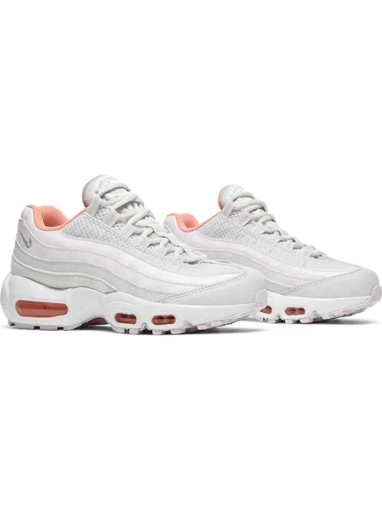 Кроссовки Nike Air Max 95 Recraft GS 'Light Violet Crimson Bliss' — изображение 8 из 8, белый