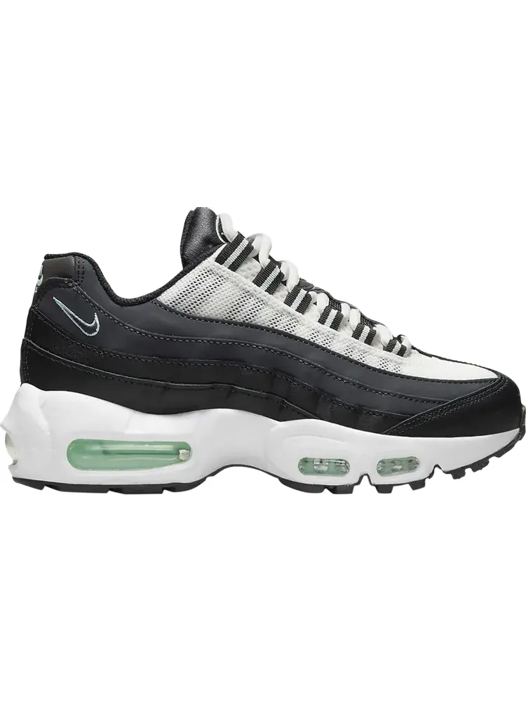 Кроссовки Nike Air Max 95 Recraft GS 'Anthracite White Mint Foam' — изображение 1 из 1, черный