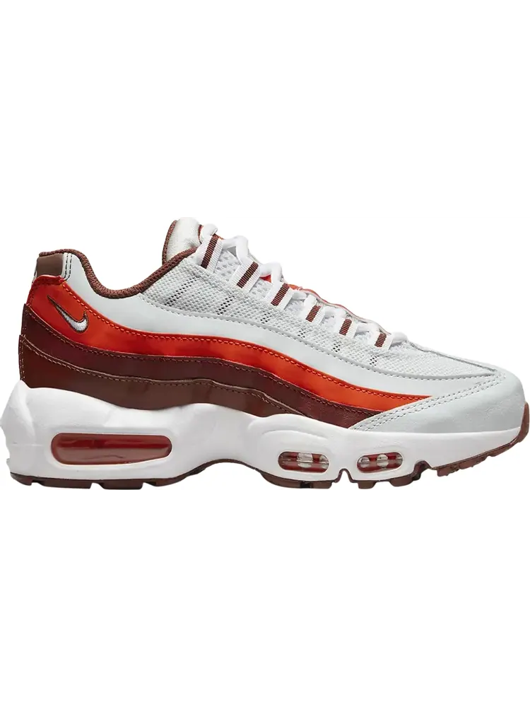 Кроссовки Air Max 95 Recraft GS 'Photon Dust Picante Red' — изображение 1 из 1, белый