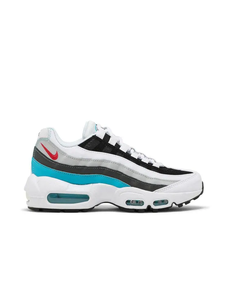Кроссовки Nike Air Max 95 Recraft GS 'White Chlorine Blue' — изображение 2 из 9