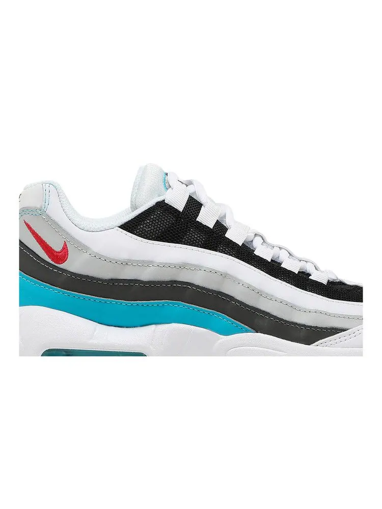 Кроссовки Nike Air Max 95 Recraft GS 'White Chlorine Blue' — изображение 3 из 9