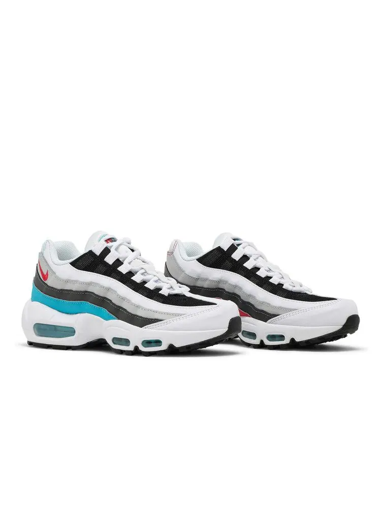 Кроссовки Nike Air Max 95 Recraft GS 'White Chlorine Blue' — изображение 9 из 9