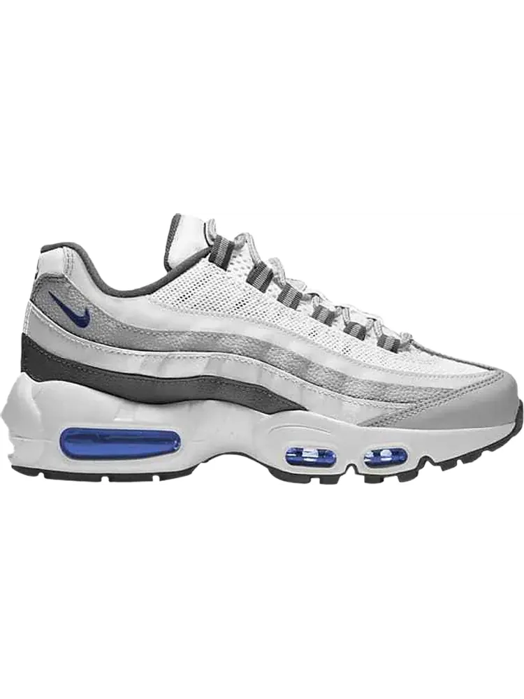 Кроссовки Nike Air Max 95 Recraft GS 'White Game Royal' — изображение 1 из 1, белый