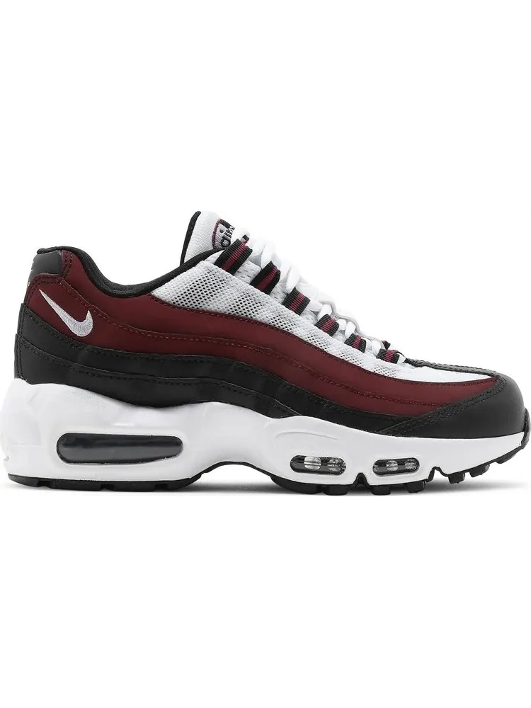 Кроссовки Nike Air Max 95 Recraft GS 'White Dark Beetroot' — изображение 1 из 8, красный