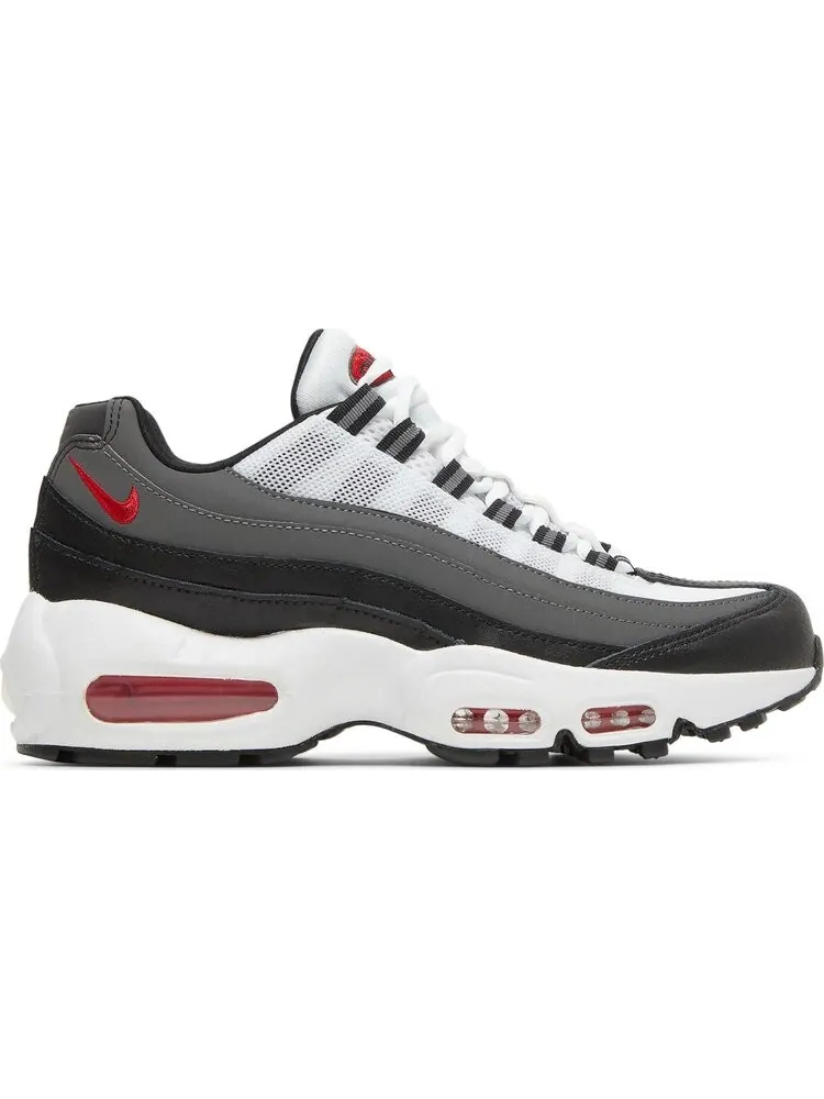 Кроссовки Nike Air Max 95 Recraft GS 'Iron Grey University Red' — изображение 1 из 8, серый