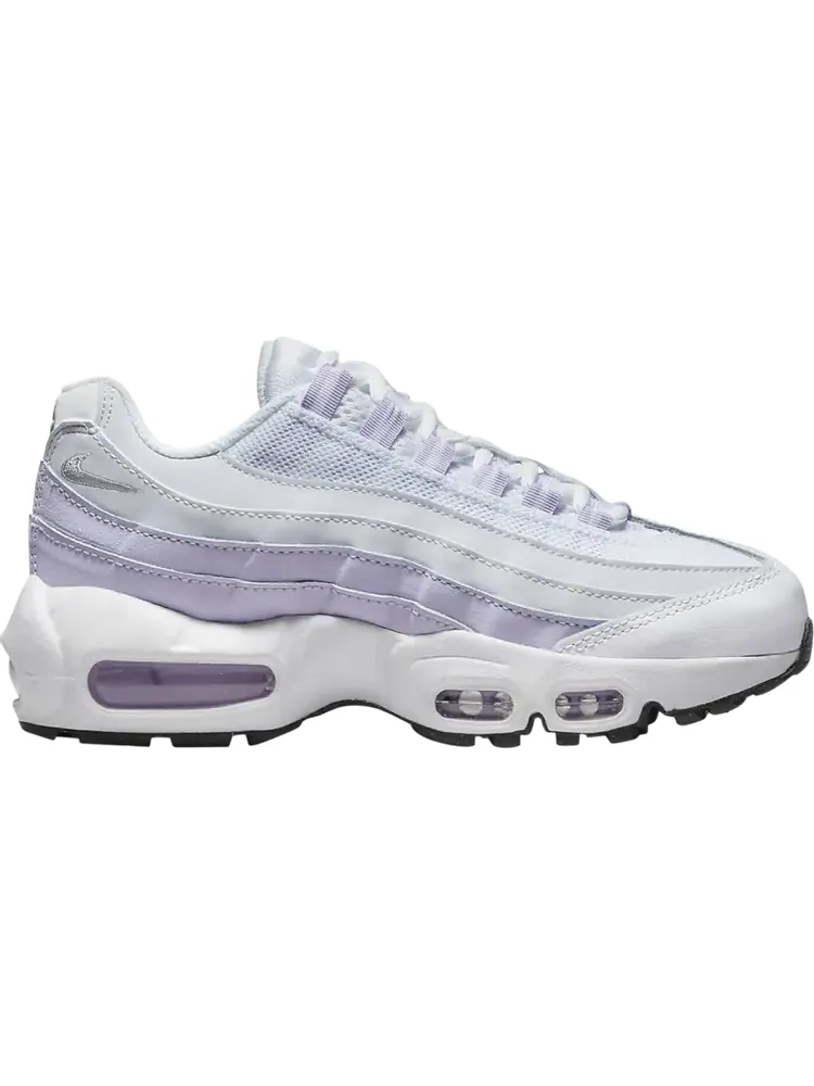 Кроссовки Nike Air Max 95 Recraft GS 'White Violet Frost' — изображение 1 из 1, белый