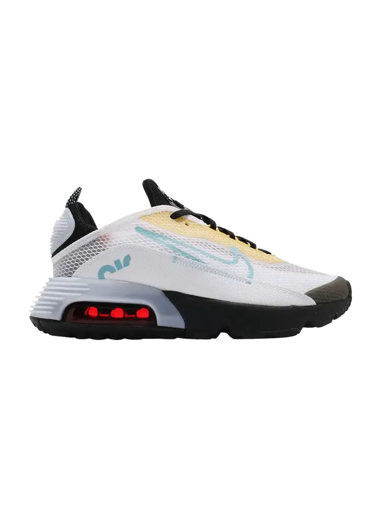 Кроссовки Nike Air Max 2090 GS 'White Yellow Aqua' — изображение 1 из 1