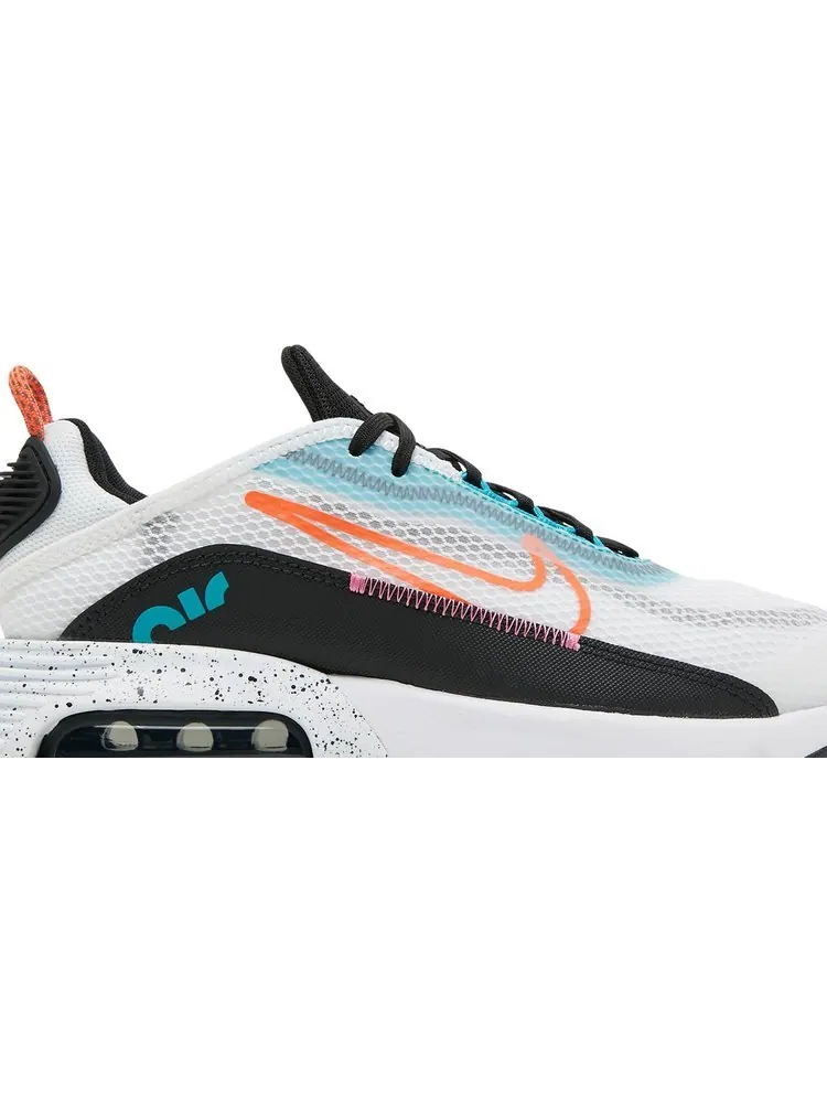 Кроссовки Nike Air Max 2090 GS 'White Turf Orange Speckled' — изображение 2 из 8, белый