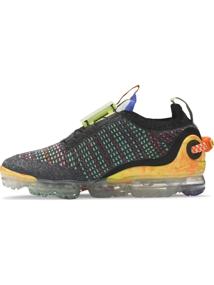 Кроссовки Nike Air VaporMax 2020 Flyknit GS 'Iron Grey' — изображение 3 из 8, черный