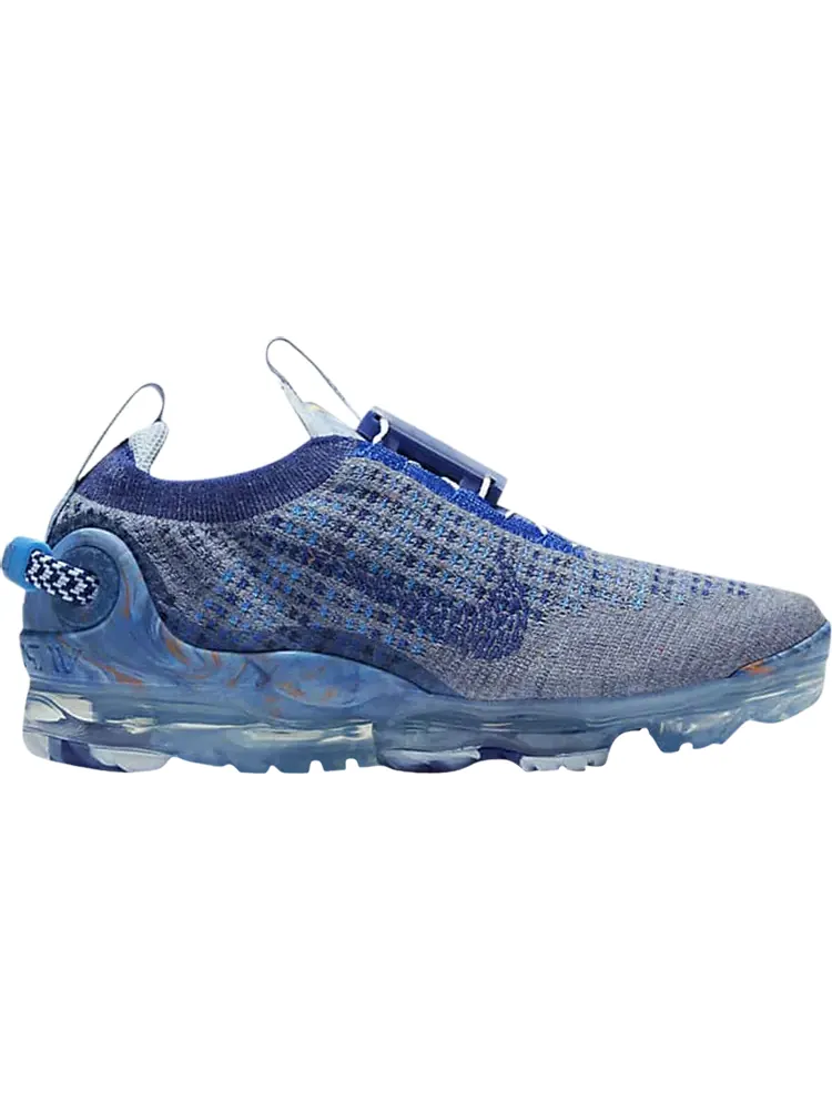 Кроссовки Nike Air VaporMax 2020 Flyknit GS 'Stone Blue' — изображение 1 из 1, синий
