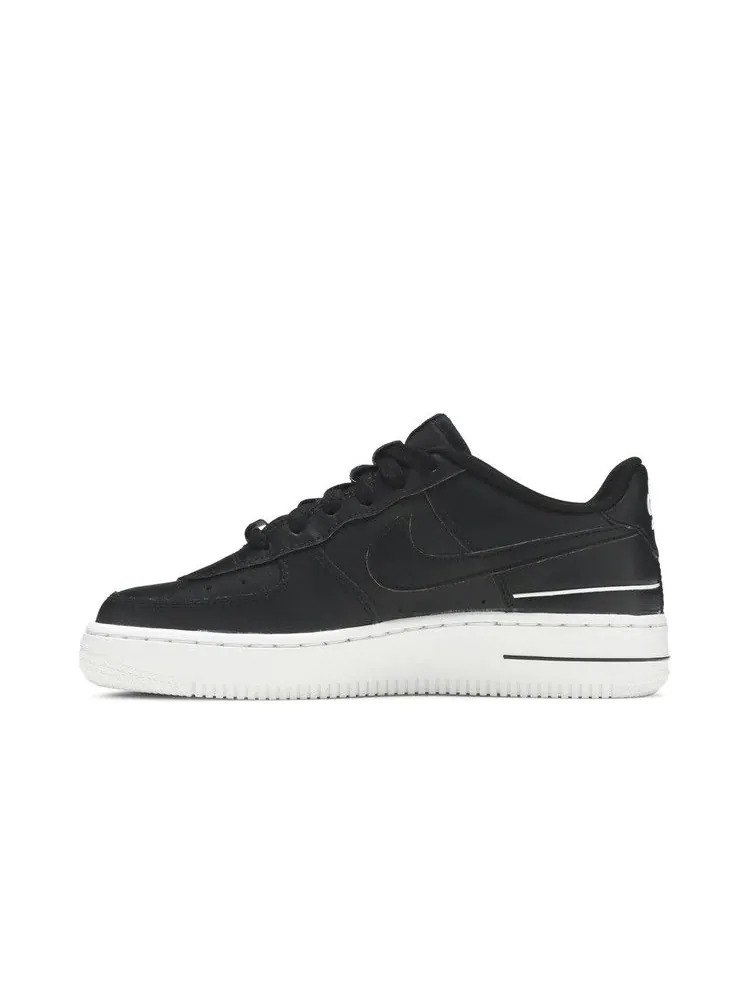 Кроссовки Nike Air Force 1 LV8 3 GS 'Black' — изображение 4 из 9, черный/черный/белый
