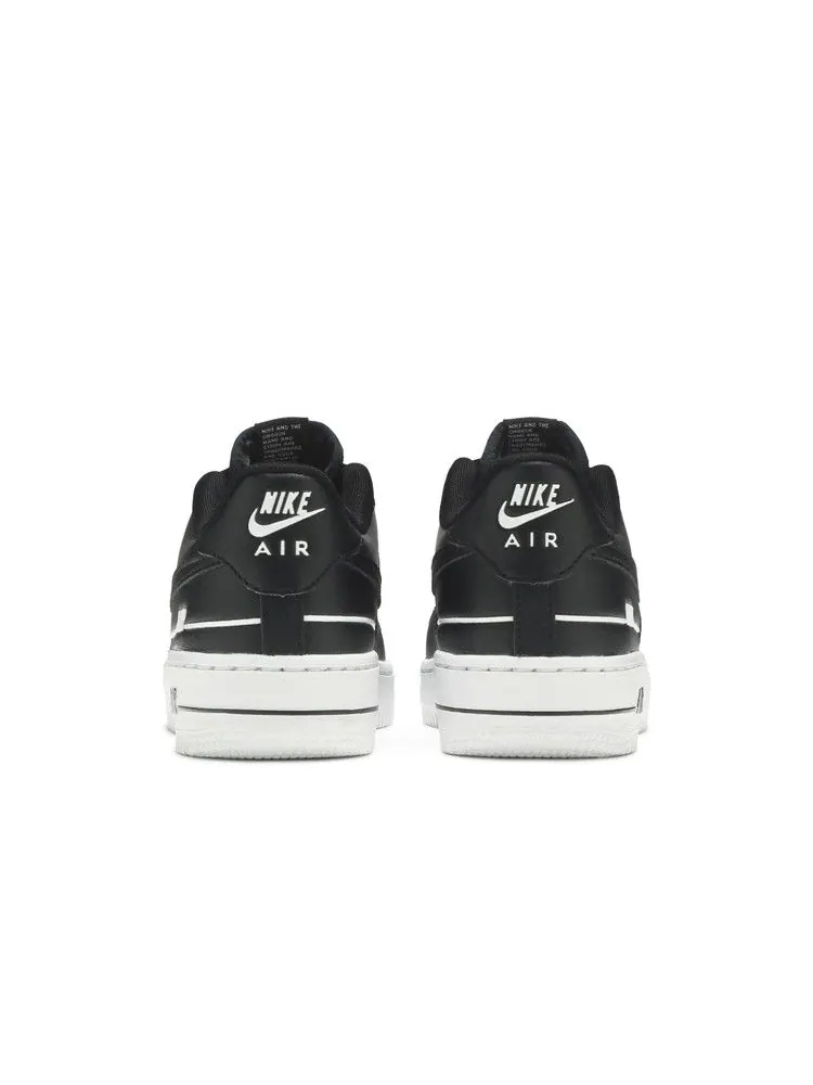 Кроссовки Nike Air Force 1 LV8 3 GS 'Black' — изображение 7 из 9, черный/черный/белый