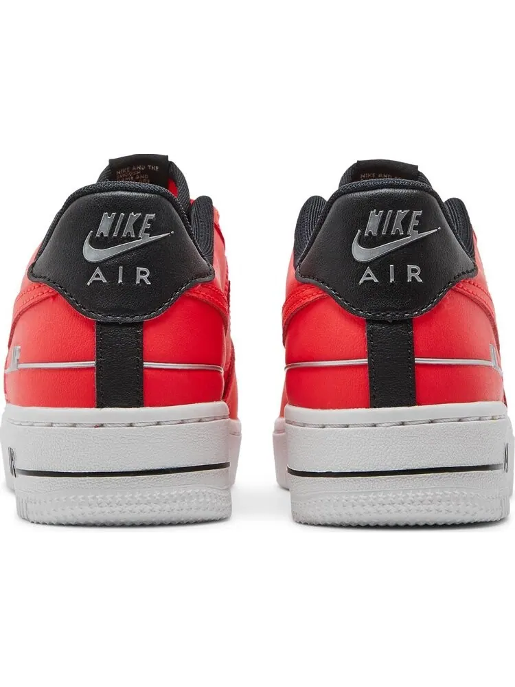 Кроссовки Nike Air Force 1 LV8 3 GS 'Laser Crimson' — изображение 6 из 8, красный