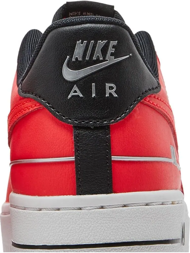 Кроссовки Nike Air Force 1 LV8 3 GS 'Laser Crimson' — изображение 7 из 8, красный