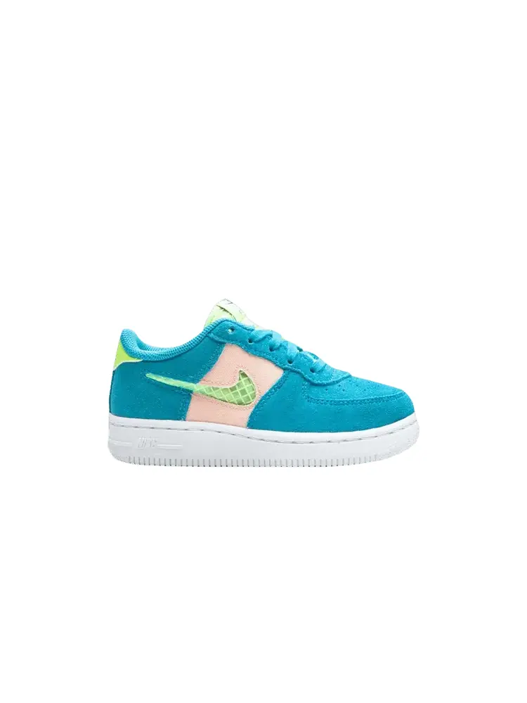 Кроссовки Nike Air Force 1 LV8 TD 'Oracle Aqua' — изображение 1 из 1, голубой/зеленый//белый