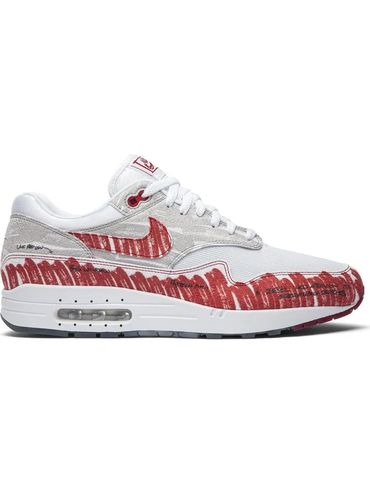 Кроссовки Nike Air Max 1 'Sketch To Shelf - University Red' — изображение 1 из 8, красный