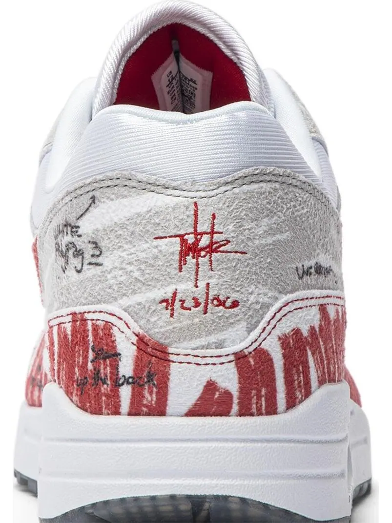 Кроссовки Nike Air Max 1 'Sketch To Shelf - University Red' — изображение 7 из 8, красный