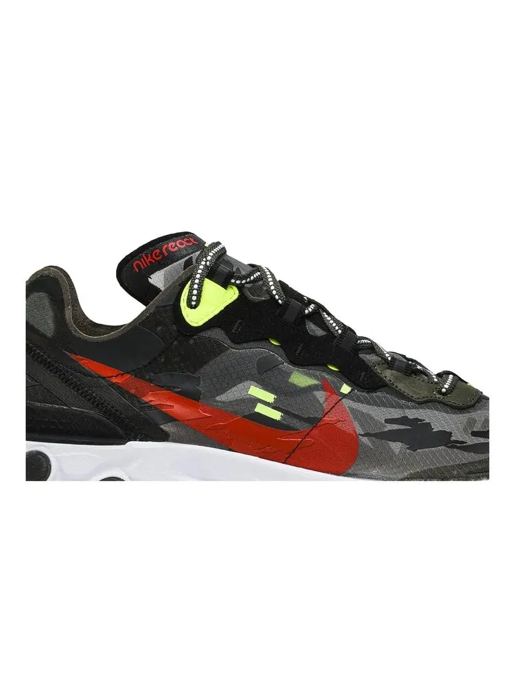 Кроссовки Nike React Element 87 'Camo' — изображение 2 из 4, зеленый