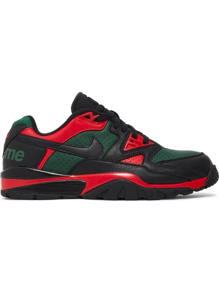Кроссовки Nike Supreme x Air Cross Trainer 3 Low 'Black Gorge Green' — изображение 1 из 8, черный