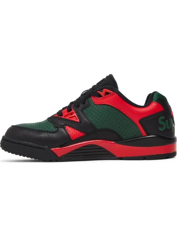 Кроссовки Nike Supreme x Air Cross Trainer 3 Low 'Black Gorge Green' — изображение 3 из 8, черный