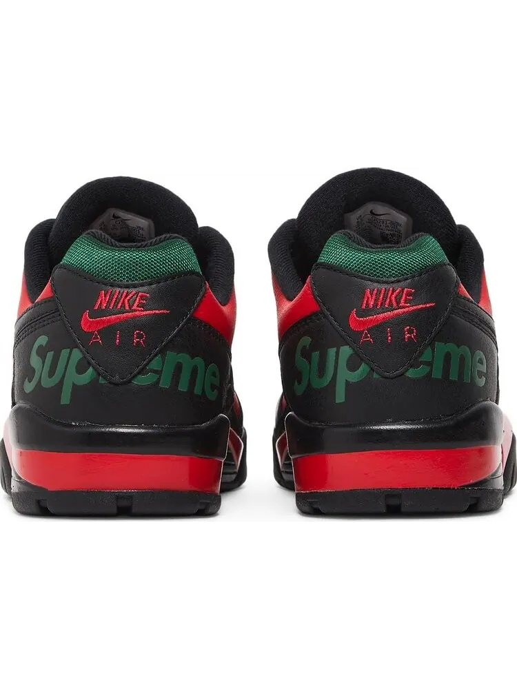 Кроссовки Nike Supreme x Air Cross Trainer 3 Low 'Black Gorge Green' — изображение 6 из 8, черный