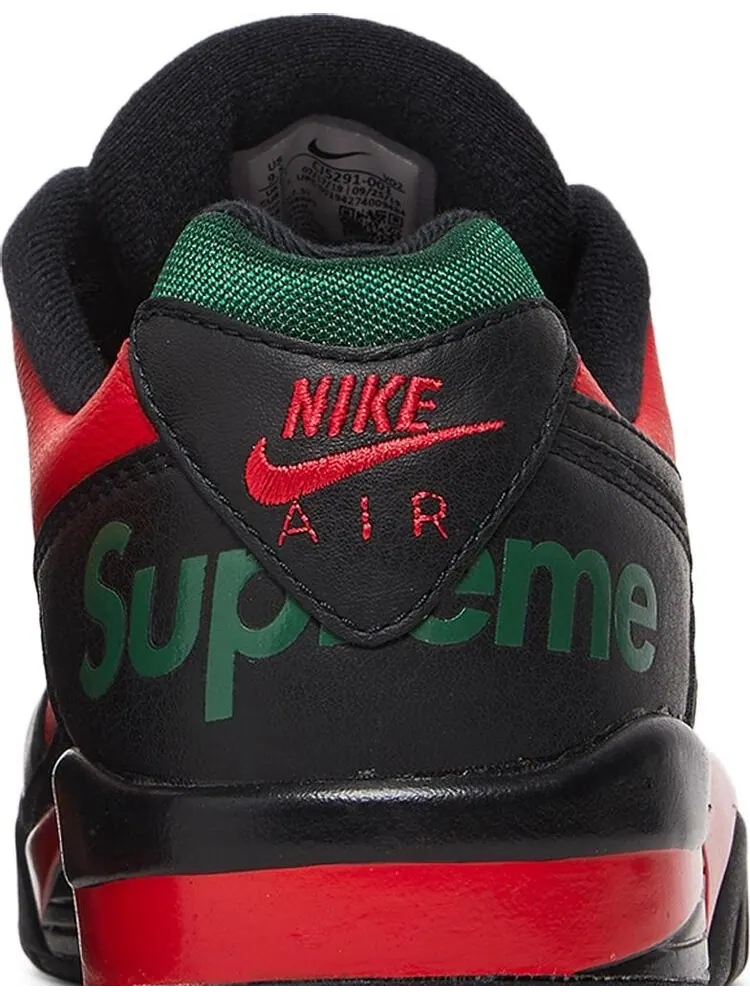Кроссовки Nike Supreme x Air Cross Trainer 3 Low 'Black Gorge Green' — изображение 7 из 8, черный