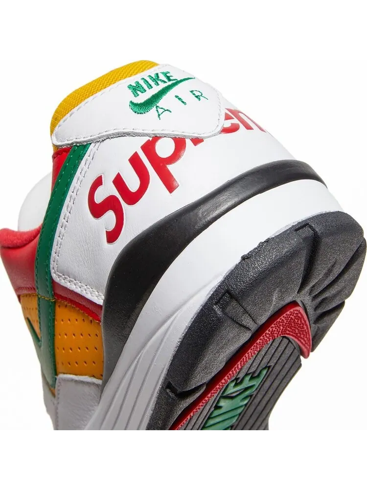 Кроссовки Nike Supreme x Air Cross Trainer 3 Low 'White University Gold' — изображение 10 из 10, белый