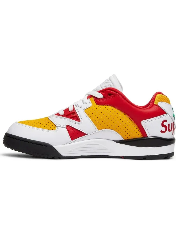 Кроссовки Nike Supreme x Air Cross Trainer 3 Low 'White University Gold' — изображение 3 из 10, белый