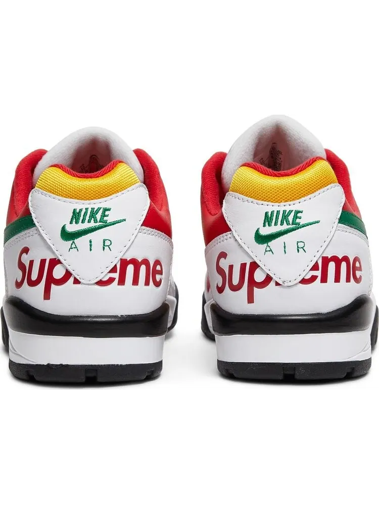 Кроссовки Nike Supreme x Air Cross Trainer 3 Low 'White University Gold' — изображение 6 из 10, белый