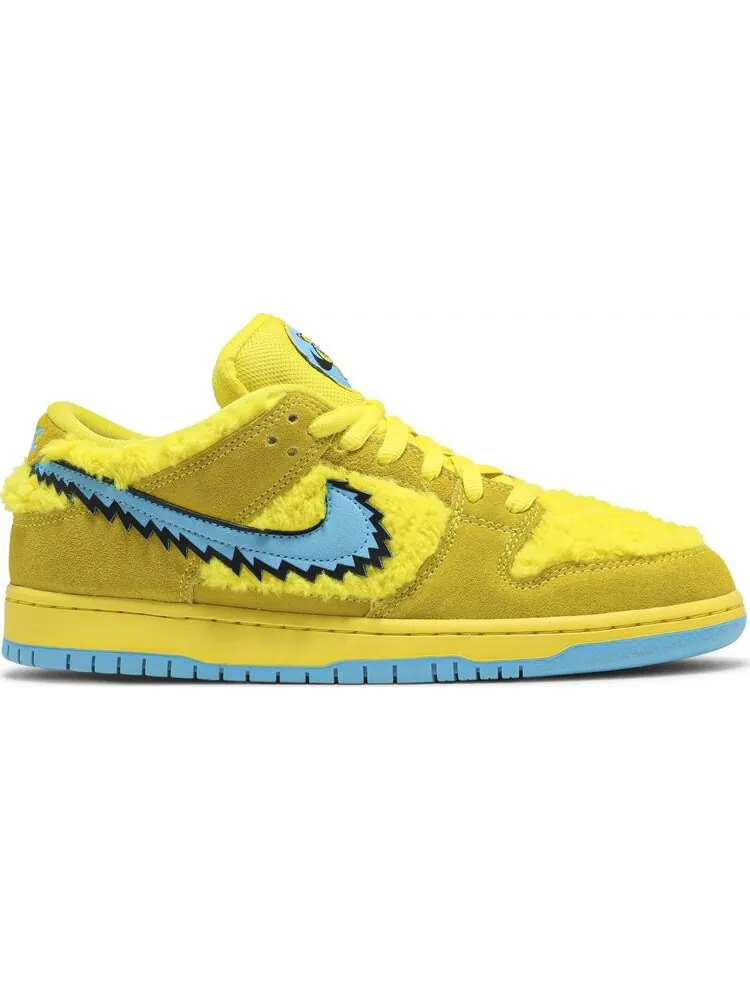 Кроссовки Nike Grateful Dead x Dunk Low SB 'Yellow Bear' — изображение 1 из 8, желтый