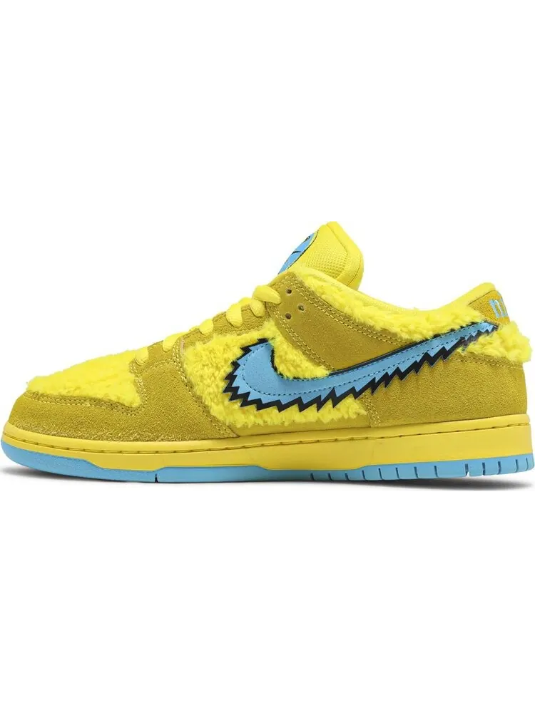 Кроссовки Nike Grateful Dead x Dunk Low SB 'Yellow Bear' — изображение 3 из 8, желтый